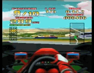 World Tour Racing atari screenshot