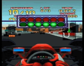 World Tour Racing atari screenshot