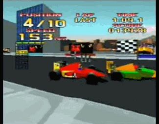 World Tour Racing atari screenshot