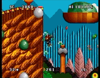 Zool 2 atari screenshot