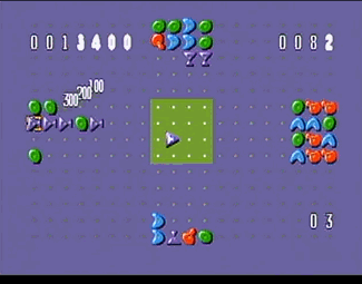 Zoop atari screenshot