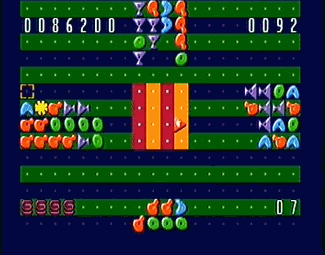 Zoop atari screenshot