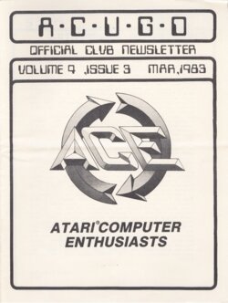 Dallas Atari Computer Enthusiasts — Volume 4, Issue 3