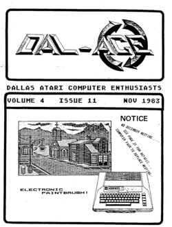 Dallas Atari Computer Enthusiasts — Volume 4, Issue 11