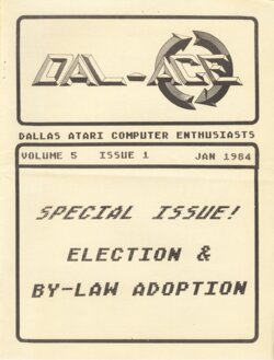 Dallas Atari Computer Enthusiasts — Volume 5, Issue 2