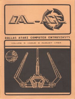 Dallas Atari Computer Enthusiasts — Volume 5, Issue 8