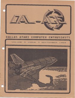 Dallas Atari Computer Enthusiasts — Volume 5, Issue 9