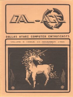 Dallas Atari Computer Enthusiasts — Volume 5, Issue 10