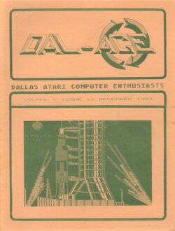 Dallas Atari Computer Enthusiasts — Volume 5, Issue 12
