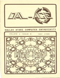 Dallas Atari Computer Enthusiasts — Volume 6, Issue 5