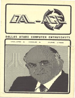 Dallas Atari Computer Enthusiasts — Volume 6, Issue 6