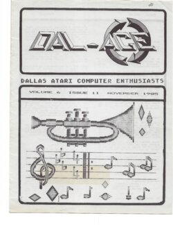 Dallas Atari Computer Enthusiasts — Volume 6, Issue 11