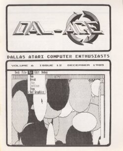 Dallas Atari Computer Enthusiasts — Volume 6, Issue 12