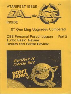 Dallas Atari Computer Enthusiasts — Volume 8, Issue 5