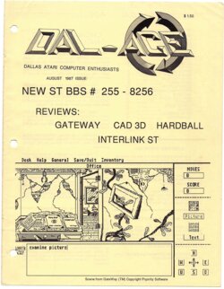 Dallas Atari Computer Enthusiasts — Volume 8, Issue 8