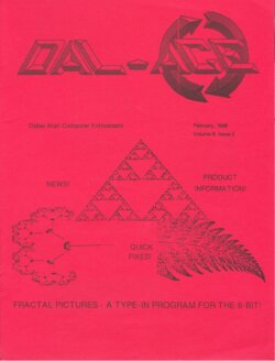 Dallas Atari Computer Enthusiasts — Volume 9, Issue 2