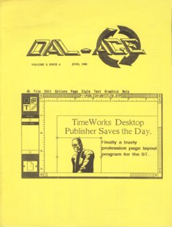 Dallas Atari Computer Enthusiasts — Volume 9, Issue 6