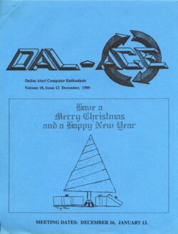 Dallas Atari Computer Enthusiasts — Volume 10, Issue 12