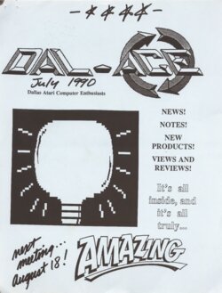 Dallas Atari Computer Enthusiasts — Volume 11, Issue 7