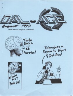 Dallas Atari Computer Enthusiasts — Volume 11, Issue 8