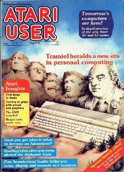 Atari User — Vol. 1 - No. 01