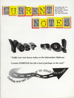 Current Notes — Vol. 16, No. 2