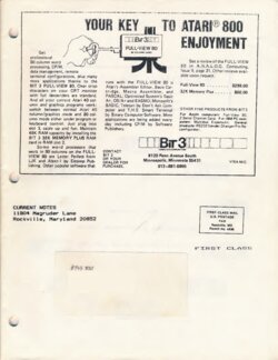 Current Notes — Vol. 4, No. 4