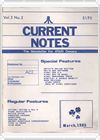 Current Notes issue Vol. 5, No. 2