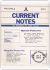 Current Notes issue Vol. 5, No. 6