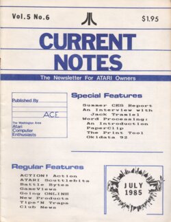 Current Notes — Vol. 5, No. 6