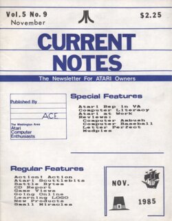 Current Notes — Vol. 5, No. 9