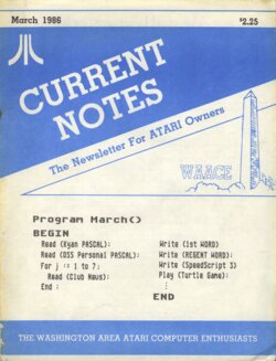 Current Notes — Vol. 6, No. 2