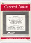 Current Notes issue Vol. 7, No. 10