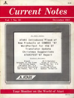Current Notes — Vol. 7, No. 10