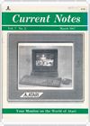 Current Notes issue Vol. 7, No. 2