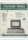 Current Notes issue Vol. 8, No. 10