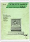 Current Notes issue Vol. 8, No. 2