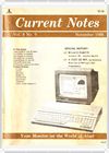 Current Notes issue Vol. 8, No. 9