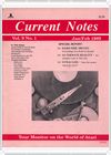 Current Notes issue Vol. 9, No. 1