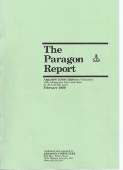 The Paragon Report — February 1989