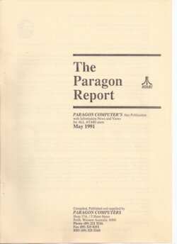 The Paragon Report — May 1991