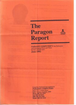 The Paragon Report — June 1992