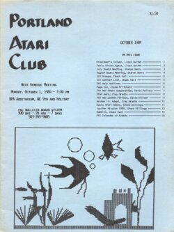 Portland Atari Club Newsletter —