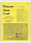 Portland Atari Club Newsletter issue 