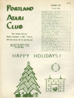 Portland Atari Club Newsletter —
