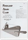 Portland Atari Club Newsletter issue 
