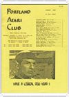 Portland Atari Club Newsletter issue 