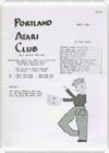 Portland Atari Club Newsletter issue 