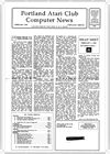 Portland Atari Club Newsletter issue 