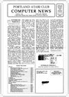 Portland Atari Club Newsletter issue 